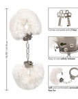 Ultra Fluffy Furry Cuffs White - Rapture Works