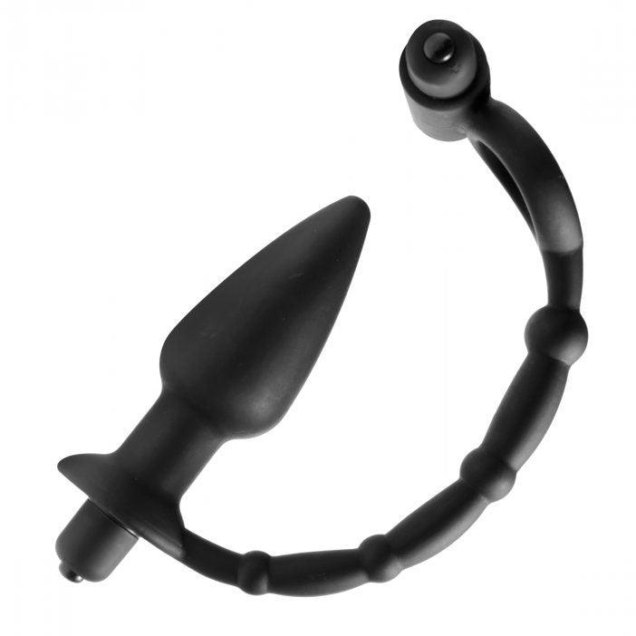 Viaticus Dual Cock Ring And Anal Plug Vibrator - Rapture Works