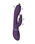 Vive Nilo Purple Pinpoint Rotating G-Spot Rabbit - Rapture Works