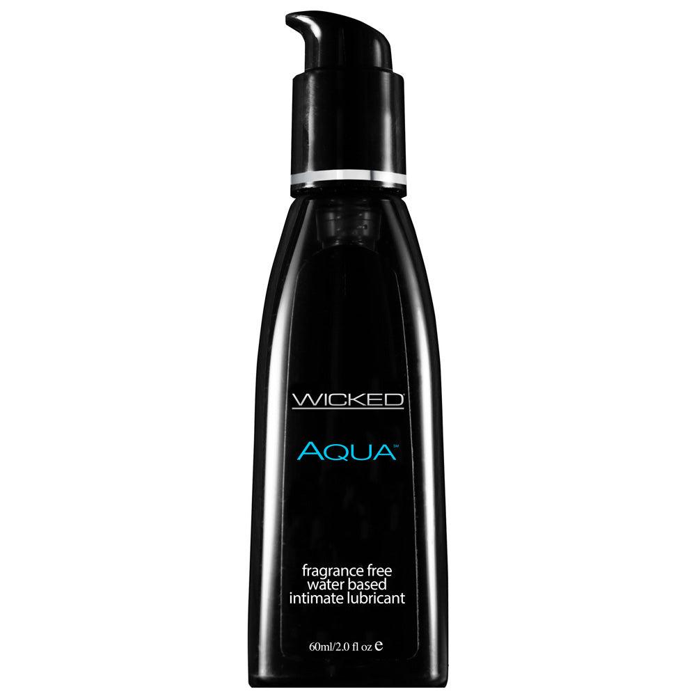 Wicked Aqua Fragrance Free Waterbase Lubricant 60mls - Rapture Works