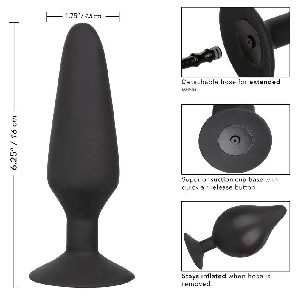 XL Silicone Inflatable Butt Plug - Rapture Works