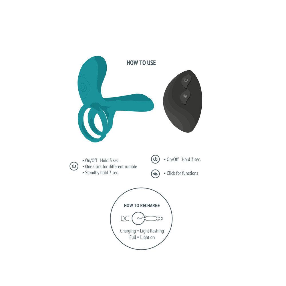 Xocoon Couples Vibrator Ring - Rapture Works