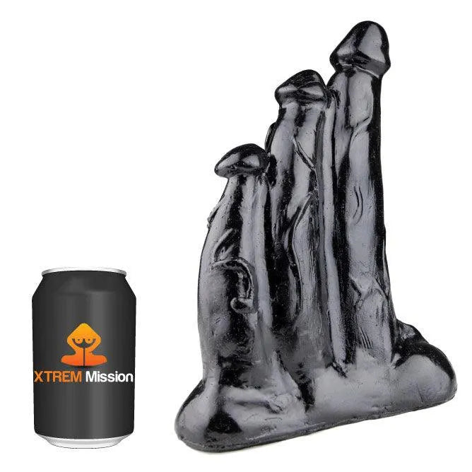 Xtrem Mission Triplicate Dildo - Rapture Works